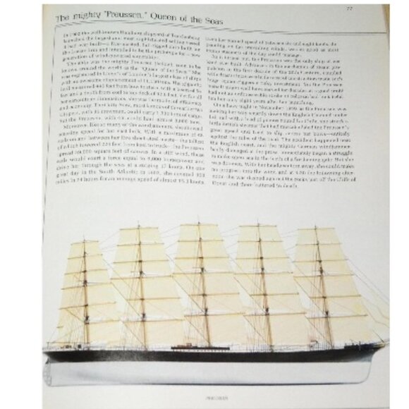 Time Life Books The Windjammers 1978 Color Black And White Photos Reference Sail - Picture 9 of 9